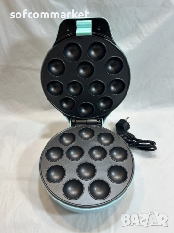 Уред за кейк попс (cake pops) Bestron DCPM12M – Ретро (Като нов!), снимка 4 - Гофретници - 54477090