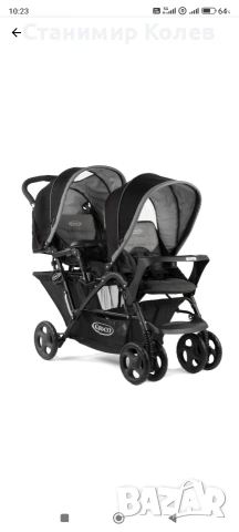 Детска количка за близнаци