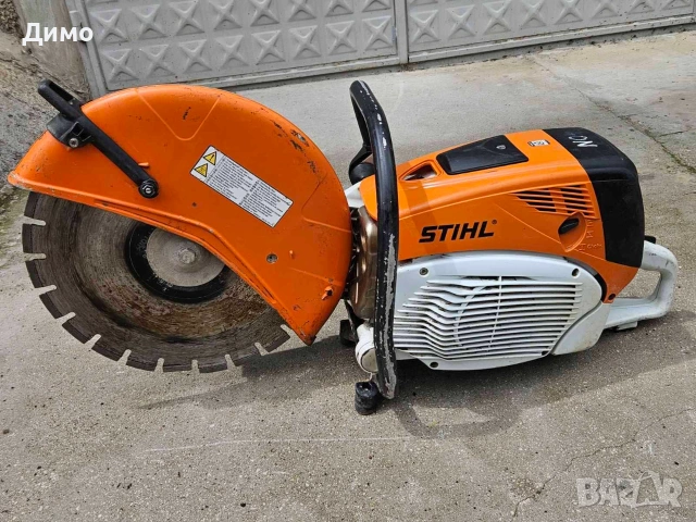 Бензинов Фугорез STIHL TS 800 400 мм Професионален Резач за Бетон Асфалт Камък