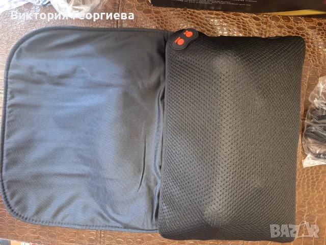 Масажор за врат, гръб, кръст и цяло тяло с инфрачервено загряване - Нов, снимка 3 - Масажори - 55375416