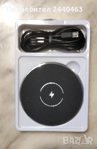 wireless charger за телефон влючва се в усб подходящ за компютри и лаптопи