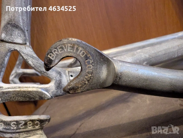 Ретро Шосеен Фреймсет Colnago Super Profil, снимка 13 - Части за велосипеди - 55000020