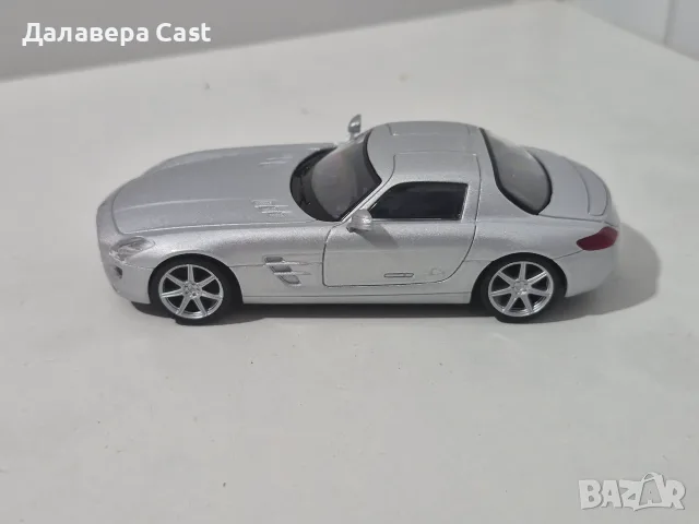 1/43 Mercedes Sls Amg Deagostini , снимка 6 - Колекции - 55621077