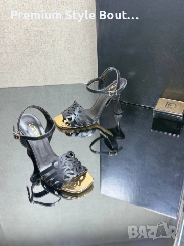 сандали на ток ysl saint laurent , снимка 5 - Сандали - 54126706