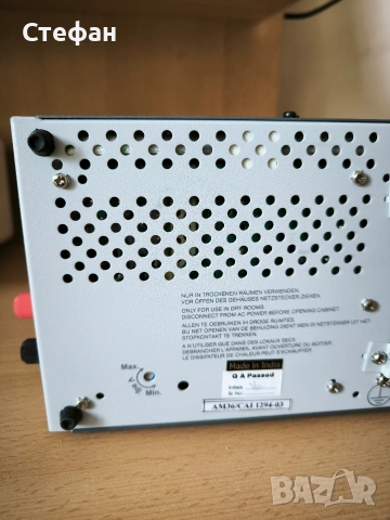 Стабилизиран токоизправител VOLTCRAFT FSP 1212 Настолен захранващ блок 11 - 15 V DC 12 A , снимка 5 - Друга електроника - 54395235