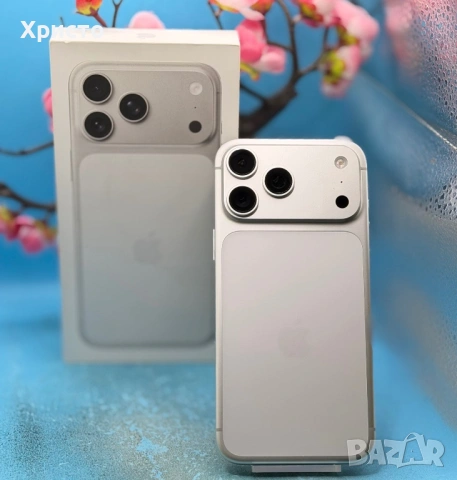 ГАРАНЦИОНЕН!!! Apple iPhone 17 Pro Max, 256GB, 5G, Silver + подарък оригинален адаптер на Apple , снимка 5 - Apple iPhone - 54743078