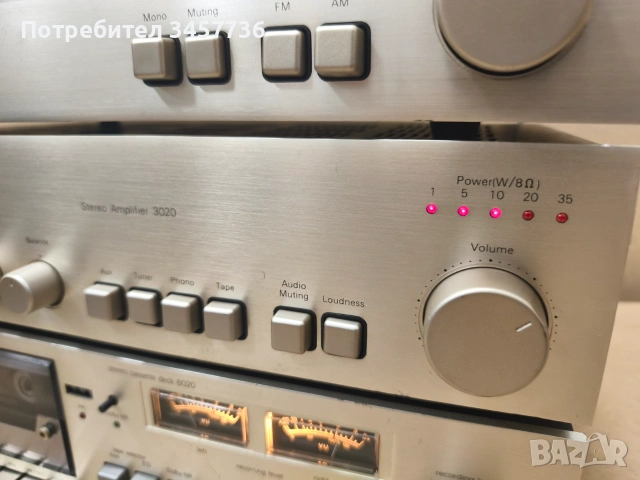 NAD SERIES 20 - Усилвател 3020, тунер 4020, Дек 6020, Дека е за ремонт , снимка 12 - Ресийвъри, усилватели, смесителни пултове - 55134580