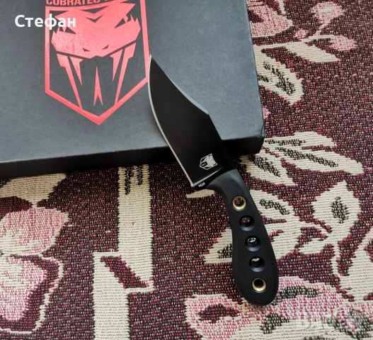 ХИТ ЦЕНА Фиксиран нож Cobratec Pocket Bowie, снимка 2 - Ножове - 54932790