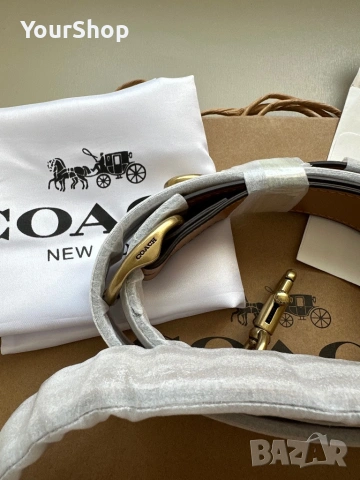 Чанта Coach Tabby 26 CCC02 Кафява , снимка 9 - Чанти - 54061529