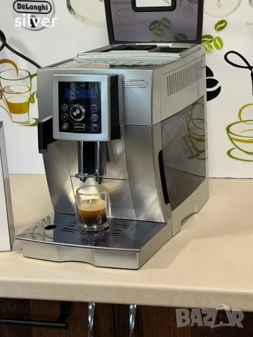 Кафемашина кафе автомат delonghi cappuccino с гаранция, снимка 7 - Кафемашини - 55469616