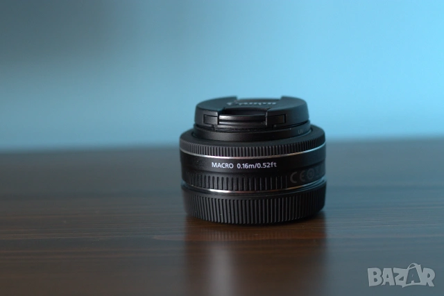 Canon EF-S 24mm f2.8 STM, снимка 2 - Обективи и филтри - 55128204