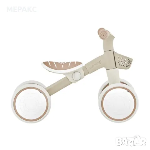 Обучително колело Globber Learning Bike ECOLOGIC в цвят kокос, снимка 4 - Детски велосипеди, триколки и коли - 55653642