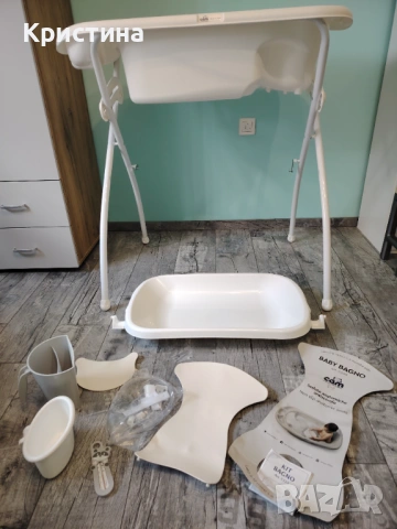 Бебешка вана със стойка Baby Bagno Cam, снимка 2 - За банята - 54668549