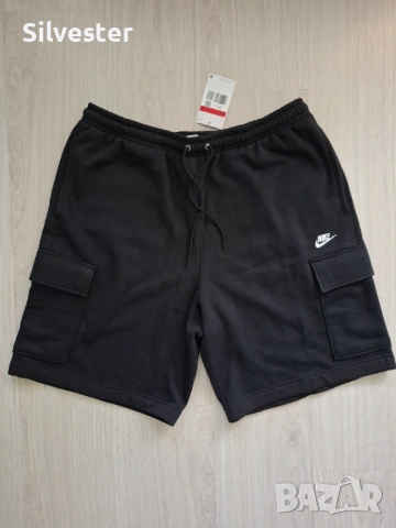 Мъжки черни къси гащи /панталони Найк / NIKE, размер L, снимка 2 - Къси панталони - 54767477