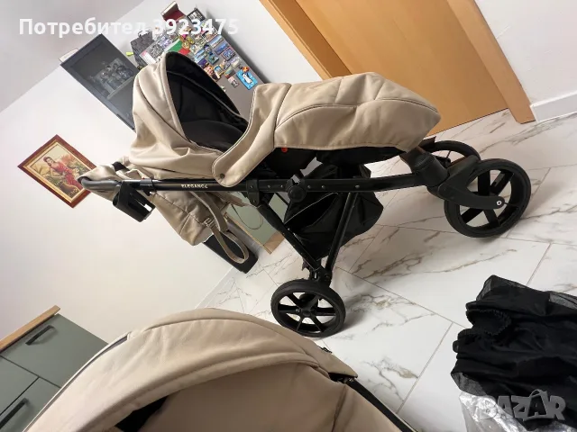 Бебешка количка Fintera Elegance + ПОДАРЪЦИ, снимка 3 - Детски колички - 55617675