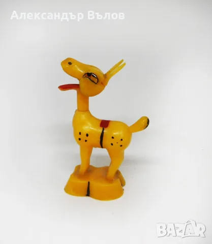 Стара Играчка Декорация Магаренце Винтидж 60'-те Руска, снимка 8 - Колекции - 55463669