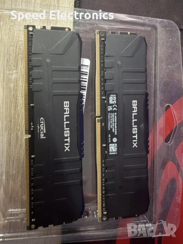 Памет Crucial Ballistix 2x16 ddr4, снимка 2 - RAM памет - 55177775