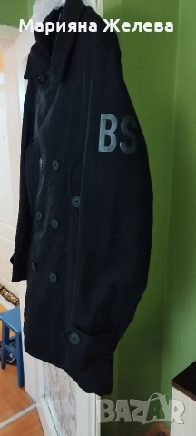 Мъжко елегантно палто,черно., снимка 6 - Якета - 54305525