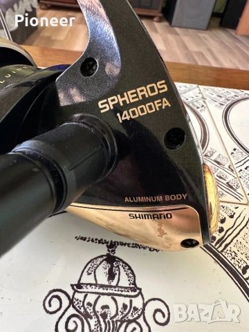 Shimano spheros 14000fa, снимка 4 - Макари - 54428962
