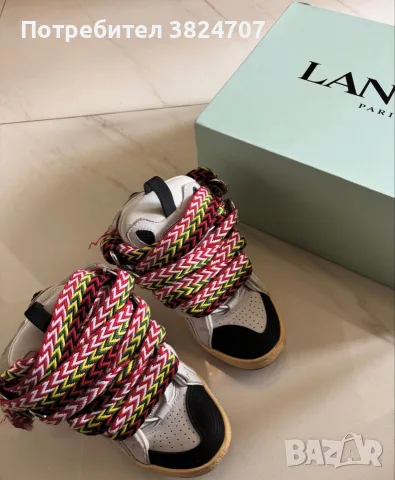 Lanvin маратонки, снимка 2 - Маратонки - 55594379