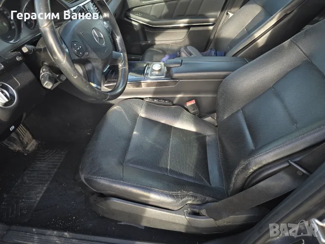 КОЖЕН САЛОН С ПОДГРЕВ, НАДУВАНЕ И ОБДУХВАНЕ OEM MERCEDES W212 E 350 CDI 4MATIC OM642 2011, снимка 2 - Части - 55601242