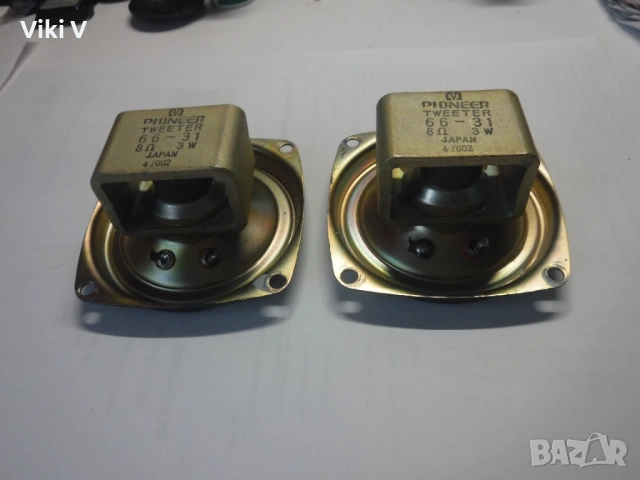 PIONEER 66-31  високи 80х80 мм, снимка 5 - Тонколони - 54600110