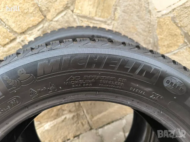 2 гуми Michelin 205-55-16 в отлично състояние, снимка 3 - Гуми и джанти - 55669445