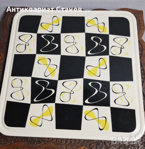 🖤♟️ Ретро поднос , снимка 6 - Аксесоари за кухня - 55236813