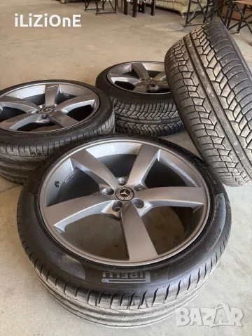 21” джанти с гуми 5x112 Mercedes Ml Gl W164/x164, снимка 9 - Гуми и джанти - 55547139