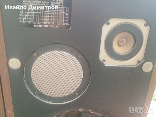 Akai SR-1050 говорители и филтри, снимка 7 - Тонколони - 54878031