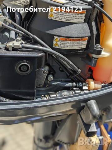 Алуминиева лодка с двигател, снимка 3 - Воден транспорт - 54345875