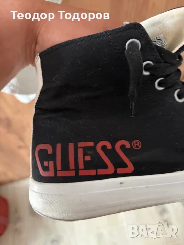 Мъжки кецове Guess 44eu, снимка 4 - Кецове - 55436463