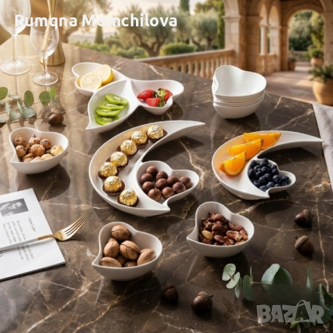 Луксозен комплект от купички , снимка 2 - Други - 53966393