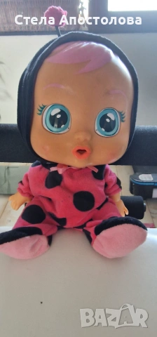 🩷 Продавам интерактивна кукла Cry Babies Ladybug 🐞