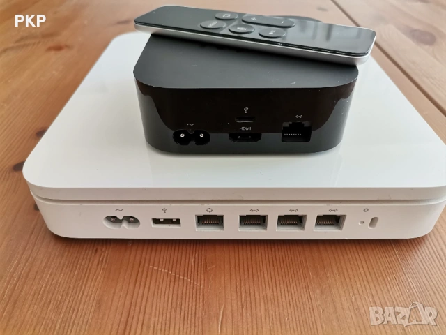 Apple AirPort Time Capsule + Apple TV HD, снимка 2 - Рутери - 54709789