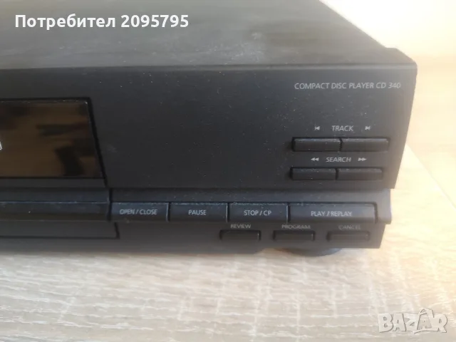 philips cd-340 филипс, снимка 4 - Аудиосистеми - 55466814