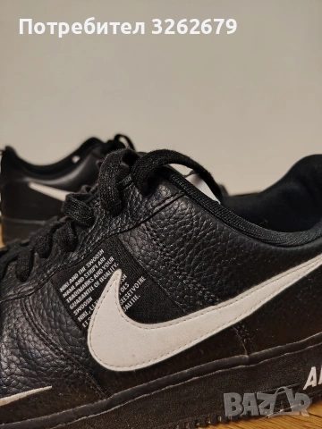 Nike air force 1 swoosh name оригинални размер 45, снимка 6 - Маратонки - 54549255