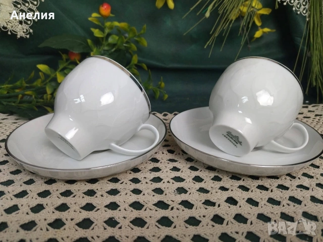 Rosenthal - Бяло изящество! , снимка 2 - Чаши - 54183325