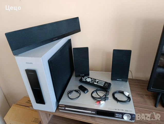 Philips DVD Sound System , снимка 2 - Аудиосистеми - 55129600