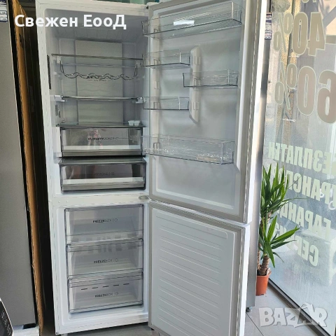 хладилник с фризер HAIER - 185см., снимка 3 - Хладилници - 55085438