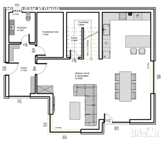 Нова къща м-т Траката, снимка 5 - Къщи - 51266577