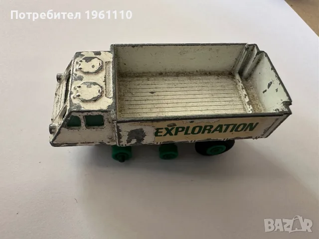 Matchbox Lesney #61 Alvis Stalwart BP EXPLORATION ~липсващи гуми., снимка 2 - Колекции - 55425110