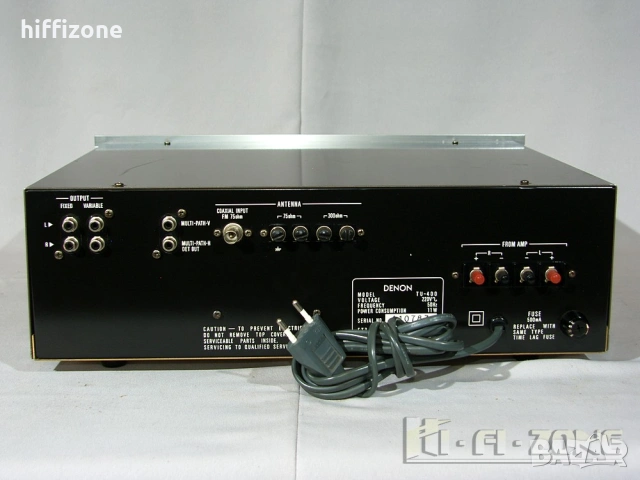 Тунер Denon tu-400, снимка 6 - Ресийвъри, усилватели, смесителни пултове - 54941886