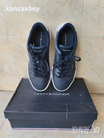 Tommy Hilfiger - страхотни мъжки кецове ЕСТЕСТВЕНА КОЖА 44, снимка 6 - Кецове - 54083451