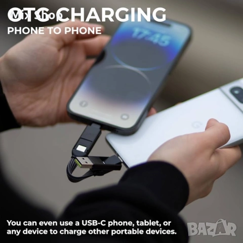 Нов Rolling Square inCharge X, 6 в 1 Usb стик, 100w, снимка 6 - Друга електроника - 54366940