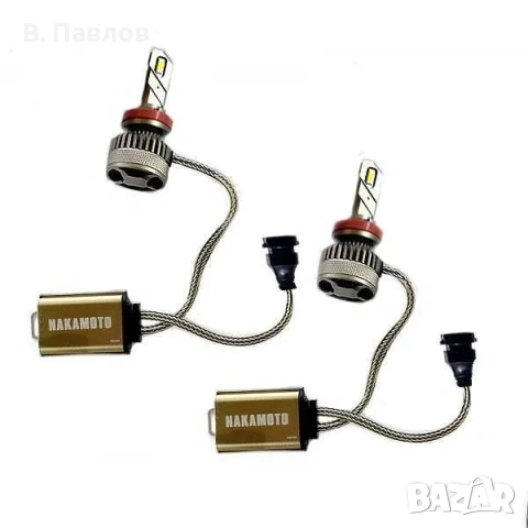 LED Крушки NAKATOMI 12-24V 60W carbus, снимка 4 - Части - 54778295