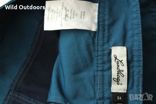 LUNDHAGS Avhu pants - мъжки туристически панталон, размер 54 (L), снимка 4 - Спортни дрехи, екипи - 54019011