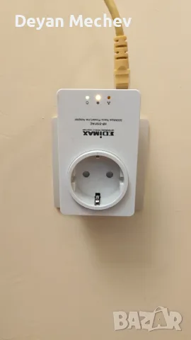 Комплект Powerline Адаптери Edimax HP-5101AC – Интернет през контакта, снимка 3 - Мрежови адаптери - 55531422