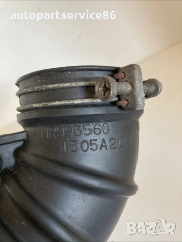 маркуч за всмукване на въздух за Mitsubishi Grandis 2.4 / 4G69 (2004) MR993560, снимка 3 - Части - 54792808