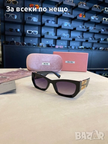 Miu Miu Слънчеви Очила С UV400 Защита - Различни Цветове Код SK1533, снимка 6 - Слънчеви и диоптрични очила - 54558948
